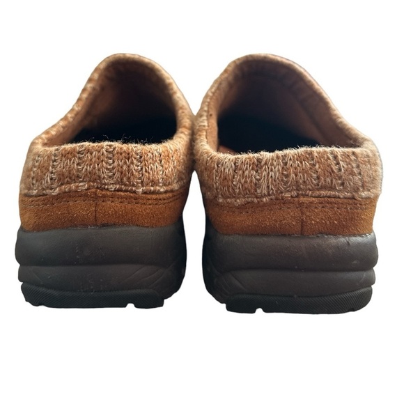 GUC - Vionic Arbor Brown Suede Slip On Clogs Comfort Slippers - size 8.5 - Picture 3 of 5